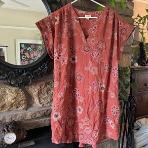 a.n.a A New Approach Linen Blend Dress